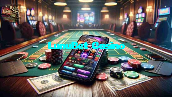 LunuBet Casino casino presented on mobile device in Pakistan with slots and live games